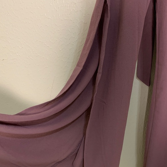 Monteau‎ Dusty Rose Wide Leg Split Jumpsuit Size M - Picture 6 of 8